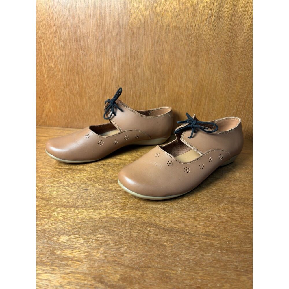 Adelisa & Co. Sol Mary Janes Leather Shoes size 38 / US size 8 - Picture 6 of 14